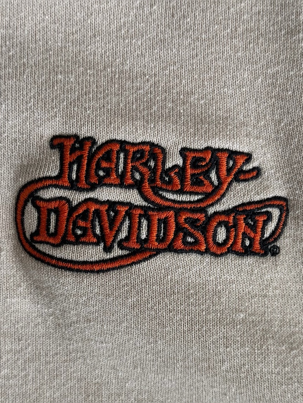 Harley-Davidson Vintage Women's French Terry Sleeveless Full-zip Hoodie Vest - Picture 3 of 8